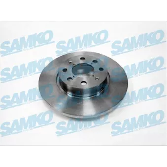 Jeu de 2 disques de frein avant SAMKO