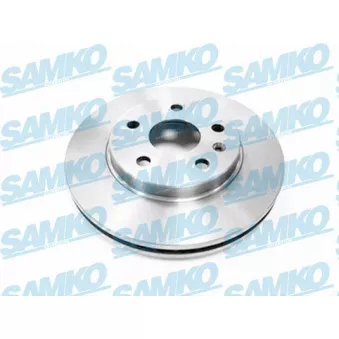 Jeu de 2 disques de frein avant SAMKO