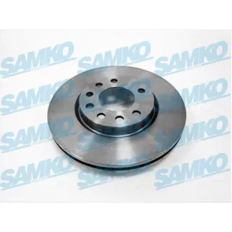 Jeu de 2 disques de frein avant SAMKO