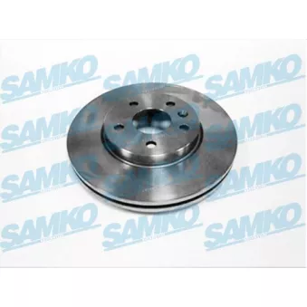 Jeu de 2 disques de frein avant SAMKO