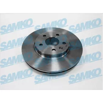 Jeu de 2 disques de frein avant SAMKO