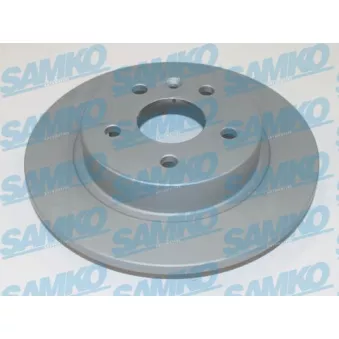 Jeu de 2 disques de frein arrière SAMKO