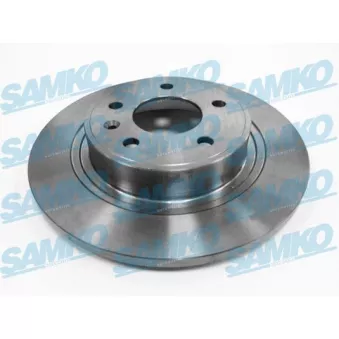 Jeu de 2 disques de frein arrière SAMKO