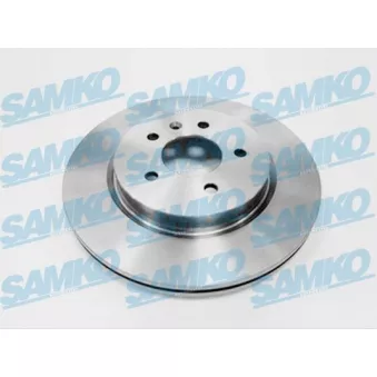 Jeu de 2 disques de frein arrière SAMKO