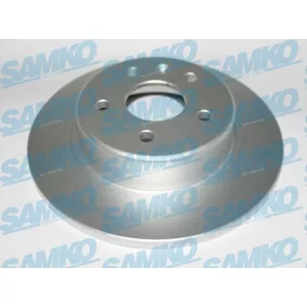 Jeu de 2 disques de frein arrière SAMKO