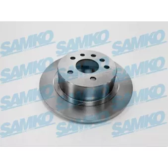 Jeu de 2 disques de frein arrière SAMKO