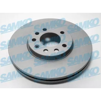 Jeu de 2 disques de frein arrière SAMKO