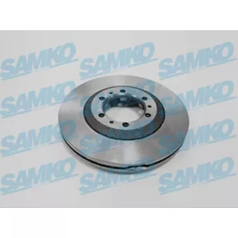 Jeu de 2 disques de frein avant SAMKO