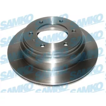 Jeu de 2 disques de frein arrière SAMKO