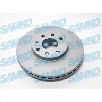 Jeu de 2 disques de frein avant SAMKO