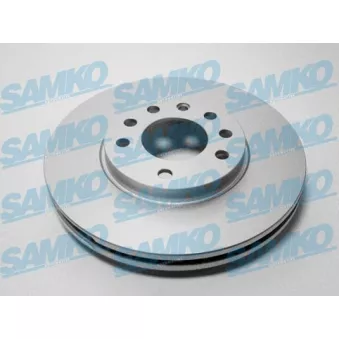 Jeu de 2 disques de frein avant SAMKO