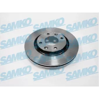 Jeu de 2 disques de frein avant SAMKO