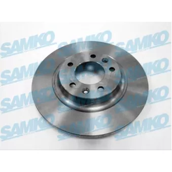 Jeu de 2 disques de frein arrière SAMKO