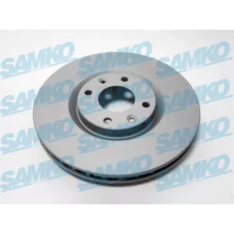 Jeu de 2 disques de frein avant SAMKO