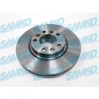 Jeu de 2 disques de frein avant SAMKO