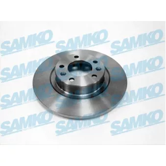 Jeu de 2 disques de frein arrière SAMKO