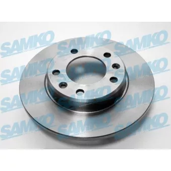 Jeu de 2 disques de frein arrière SAMKO