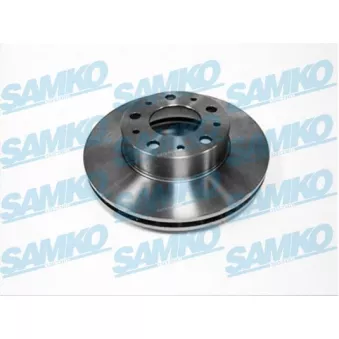Jeu de 2 disques de frein avant SAMKO
