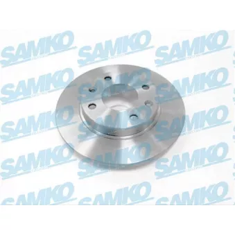 Jeu de 2 disques de frein arrière SAMKO P1141PR