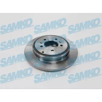 Jeu de 2 disques de frein arrière SAMKO
