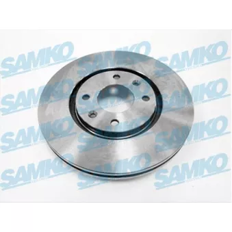 Jeu de 2 disques de frein avant SAMKO