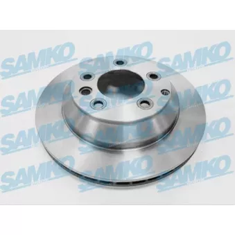 Jeu de 2 disques de frein arrière SAMKO