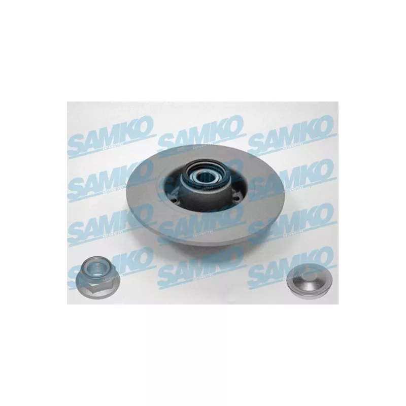 Jeu de 2 disques de frein arrière SAMKO R1005PRCA
