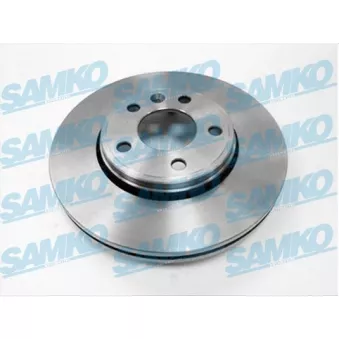 Jeu de 2 disques de frein avant SAMKO