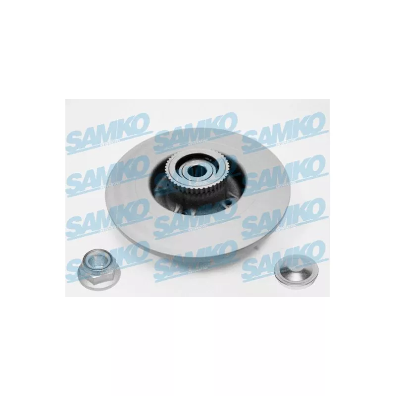 Jeu de 2 disques de frein arrière SAMKO R1009PRCA