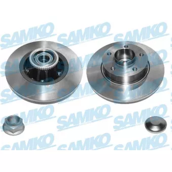 Jeu de 2 disques de frein arrière SAMKO