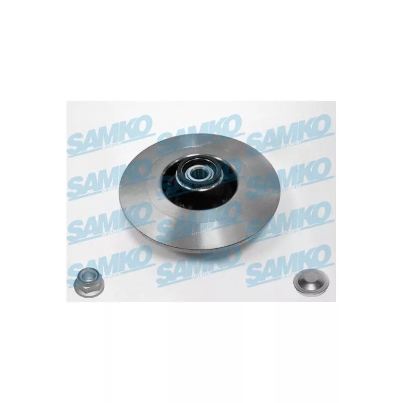 Jeu de 2 disques de frein arrière SAMKO R1030PCA