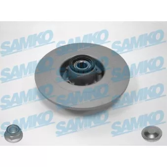 Jeu de 2 disques de frein arrière SAMKO