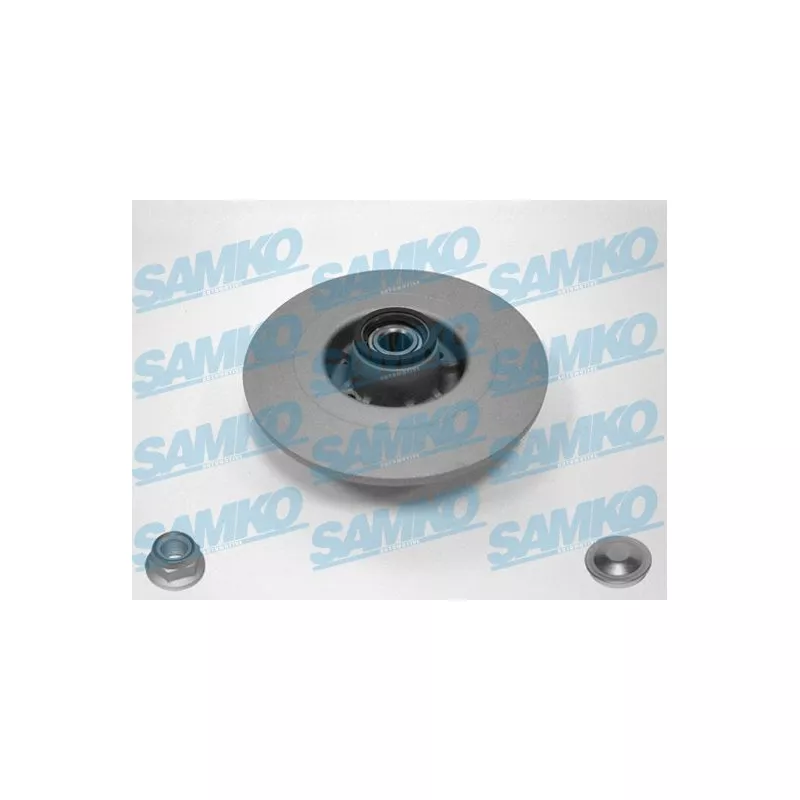 Jeu de 2 disques de frein arrière SAMKO R1030PRCA