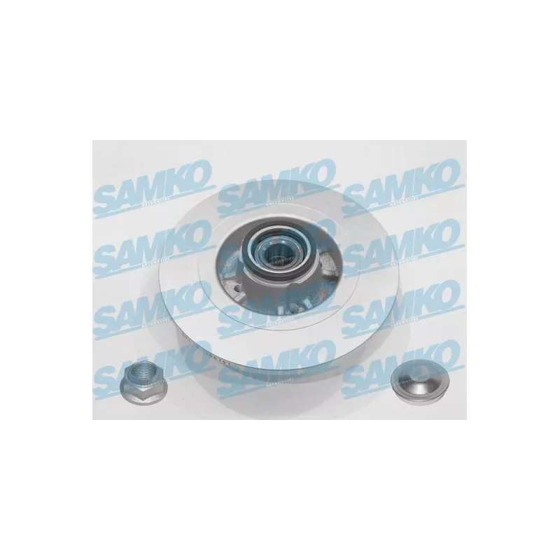 Jeu de 2 disques de frein arrière SAMKO R1031PRCA