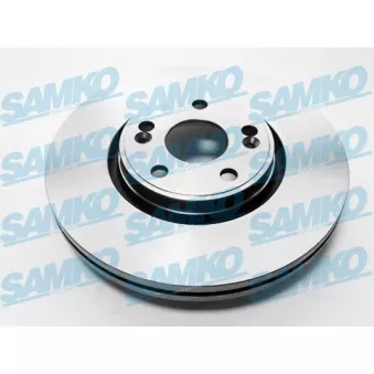 Jeu de 2 disques de frein avant SAMKO