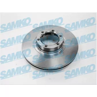 Jeu de 2 disques de frein avant SAMKO R1041V