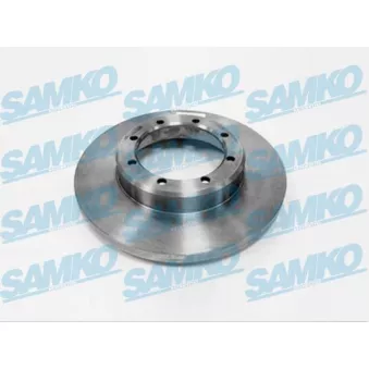 Jeu de 2 disques de frein arrière SAMKO