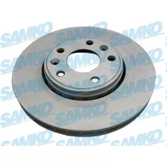 Jeu de 2 disques de frein avant SAMKO