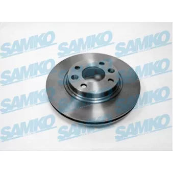 Jeu de 2 disques de frein avant SAMKO