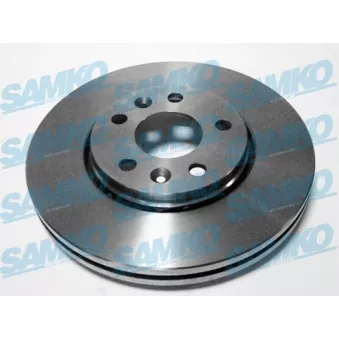 Jeu de 2 disques de frein avant SAMKO R1073V