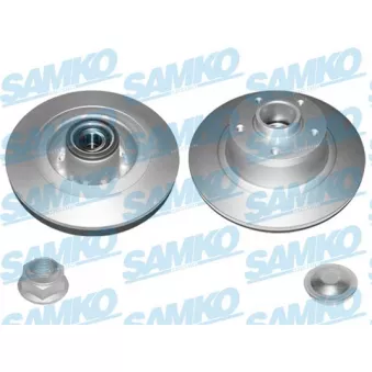 Jeu de 2 disques de frein arrière SAMKO
