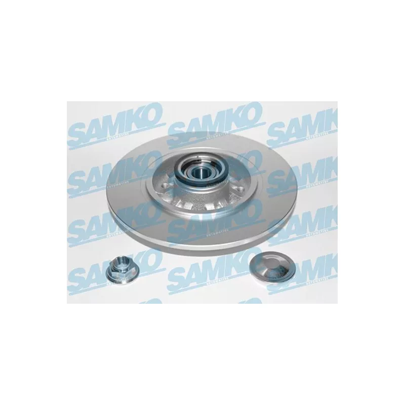 Jeu de 2 disques de frein arrière SAMKO R1078PRCA