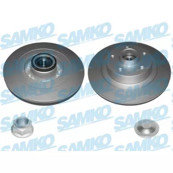Jeu de 2 disques de frein arrière SAMKO