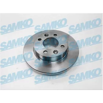 Jeu de 2 disques de frein avant SAMKO