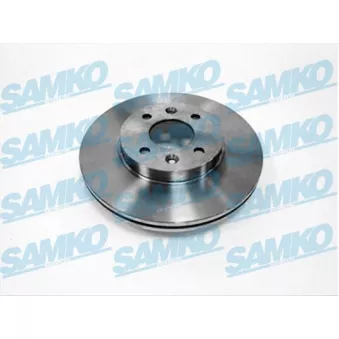 Jeu de 2 disques de frein avant SAMKO