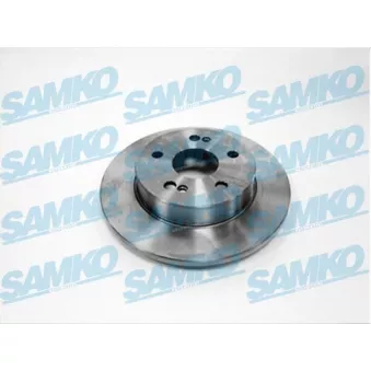 Jeu de 2 disques de frein arrière SAMKO