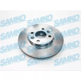 Jeu de 2 disques de frein avant SAMKO