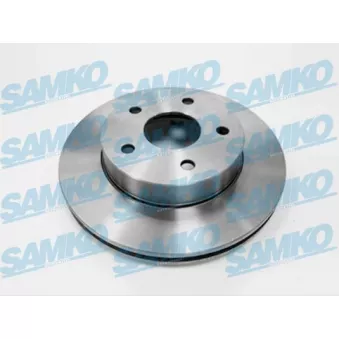 Jeu de 2 disques de frein avant SAMKO
