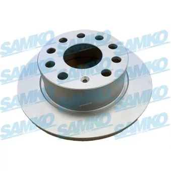 Jeu de 2 disques de frein arrière SAMKO