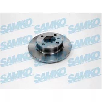 Jeu de 2 disques de frein avant SAMKO